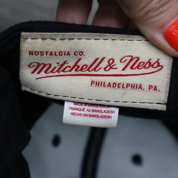 Mitchell Ness Hat Mens One Size Black NBA NOLA 2017 Embroidered Casual Cap - Picture 2 of 16